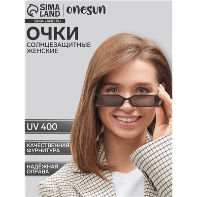 Очки солнцезащитные женские OneSun, uv 400, дужка 14.5 см, ширина 14 см, линза 2.4×5.3 см