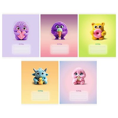 Тетрадь  18л линия "Страшно милый" ТЛ189601 Listoff