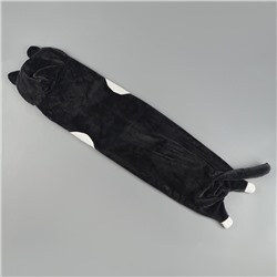 Мягкая игрушка без наполнителя «Котик», 130 см, цвет черный