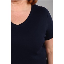 Футболка "Дубль" (Синий)