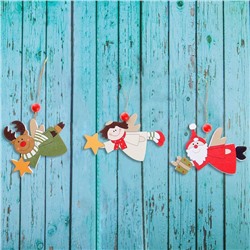 Елочная игрушка «Рождественские подарки», МИКС