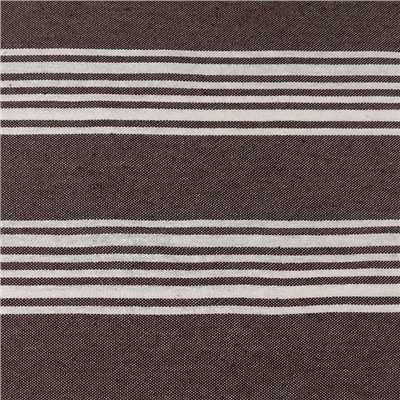 Полотенце - пештемаль пляжное LoveLife Boston, 75×170 см, коричневое