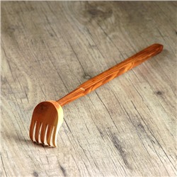 Чесалка-массажёр для спины, 37 см, можжевельник