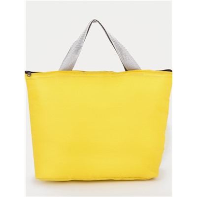 Термосумка на молнии 3.8 л, жёлтая