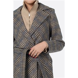 01-11082 Пальто женское демисезонное (пояс)