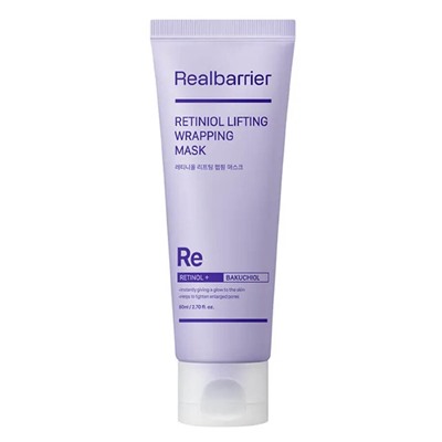 Real Barrier Маска-пленка с ретинолом и лифтинг-эффектом Retiniol Lifting Wrapping Mask
