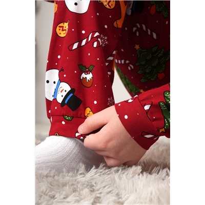 Детская новогодняя пижама Happyfox