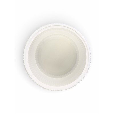 Кашпо для цветов «Стрип», 40 л, d=39 см, h=37 см, пластиковое, со вставкой, белое