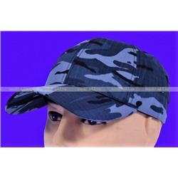 Бейсболка мужская камуфляж летняя с застежкой на липучке