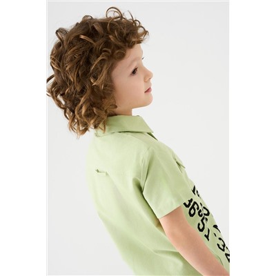 Комплект текстильный для мальчиков: рубашка, шорты PLAYTODAY, 1239806