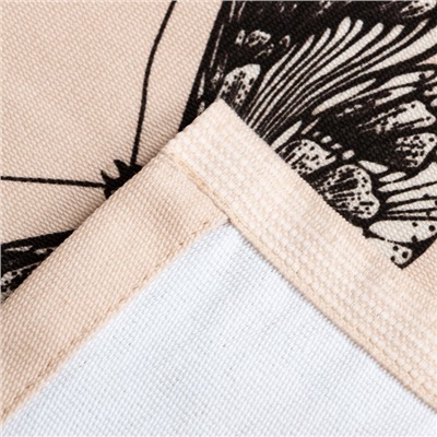 Покрывало 1.5-спальное «Этель» Butterfly dance, 150×215 см, 100% хлопок