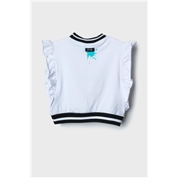 Джемпер трикотажный для девочек (футболка) PLAYTODAY, 1240329