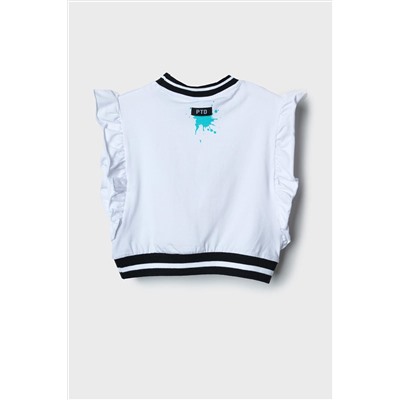 Джемпер трикотажный для девочек (футболка) PLAYTODAY, 1240329