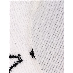 Коврик Доляна White Cat, 50.5×61 см, ворс 1.5 см, микрофибра, белый