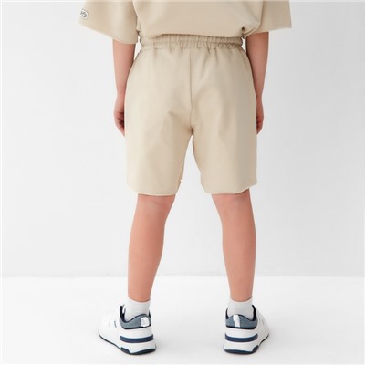 Шорты детские KAFTAN, р. 36 (134 - 140 см), бежевый