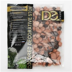 Грунт декоративный DECOR DE, фр. 8-12 мм, шоколад/какао/крем-брюле, 800 г