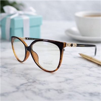 Имидживые женские очки с леопардовым принтом, арт.007.391