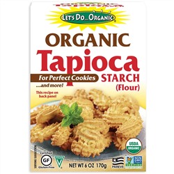 Edward & Sons, Let's Do Organic, органический тапиоковый крахмал (мука), 170 г (6 унций)