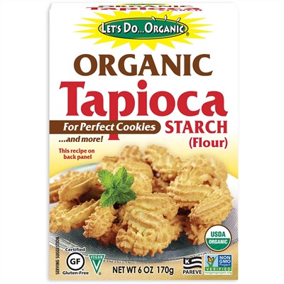 Edward & Sons, Let's Do Organic, органический тапиоковый крахмал (мука), 170 г (6 унций)