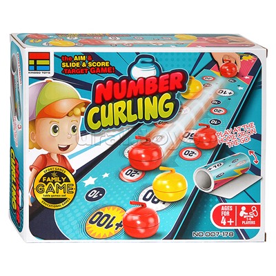 Настольная игра "Керлинг" в коробке