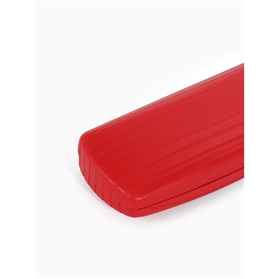 Футляр для очков на хлопушке, размер 16×6.5×3.5 см, красный