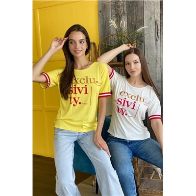 Футболка 8112 (Желтый)