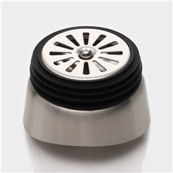 Графин Magistro «Грация», 1 л, с крышкой-клапаном, стекло, прозрачный