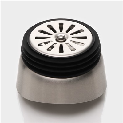 Графин Magistro «Грация», 1 л, с крышкой-клапаном, стекло, прозрачный