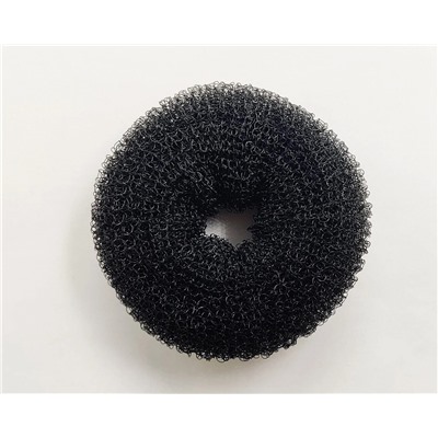 Бублик для волос Черный (8 см)