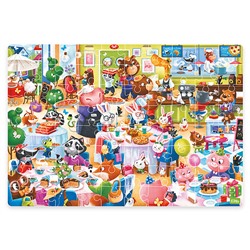 Пазл 80 "Кафе" Виммельбух