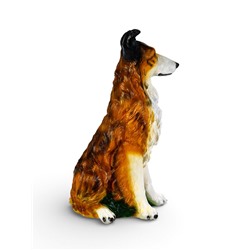 Садовая фигура из гипса «Собака-Колли», 34.8×34×54 см