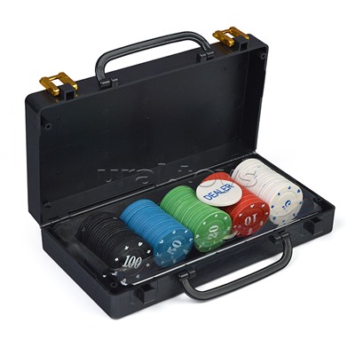 Набор для игры в покер (100 фишек)
