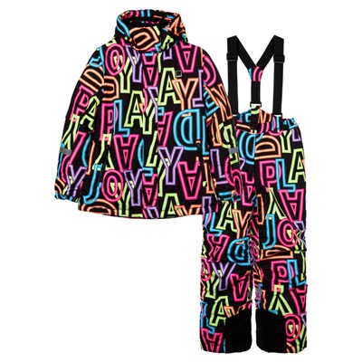 Комплект текстильный с полиуретановым покрытием для девочек: куртка, брюки