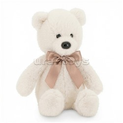 Медвежонок Тёпа белый с бантом 33
