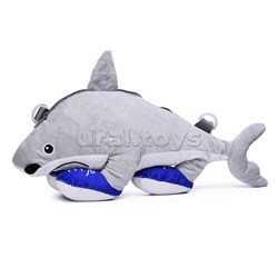Мягкая игрушка "Акула" в кедах, 35 см.