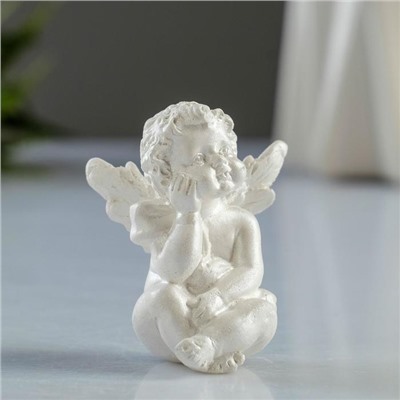 Набор фигур «Три ангелочка» перламутровый, 6 см