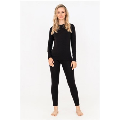 Термокомплект Comfort-W брюки_лонгслив (Черный)