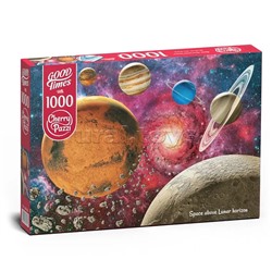 Пазл 1000 "Над лунным горизонтом"