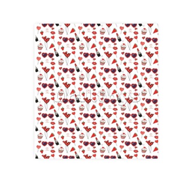 Упаковочная бумага "Помада" 70х100