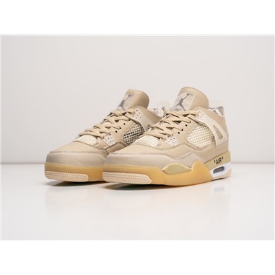 Кроссовки OFF White x Nike Air Jordan 4 Retro