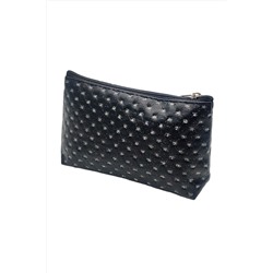 Sunflower Косметичка лодочка малая с тиснением №23, черный KRISTALLER, 1201542