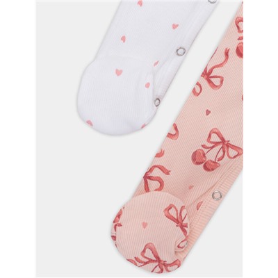 КОМБИНЕЗОН НАТЕЛЬНЫЙ ДЕТСКИЙ (2ШТ.) 14007-2