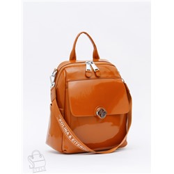 Рюкзак женский кожаный 21023-8 brown Polina&Eiterou