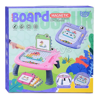 Мозаика магнитная "Динозаврик" в коробке