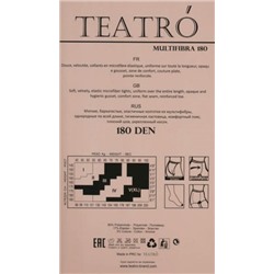Колготки теплые, Teatro, Multifibra180