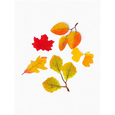 Осенние листья и шишки, декор для творчества «Осень»