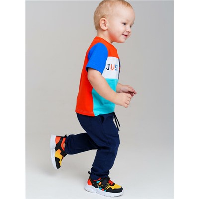 Комплект детский трикотажный для мальчиков: фуфайка (футболка), брюки