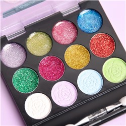 Набор косметики для девочки: тени, блеск, аппликатор