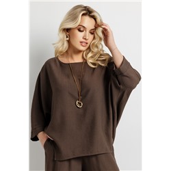 Блузка женская  4512/53/Коричневый