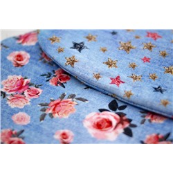 Шапка Джинса Розы